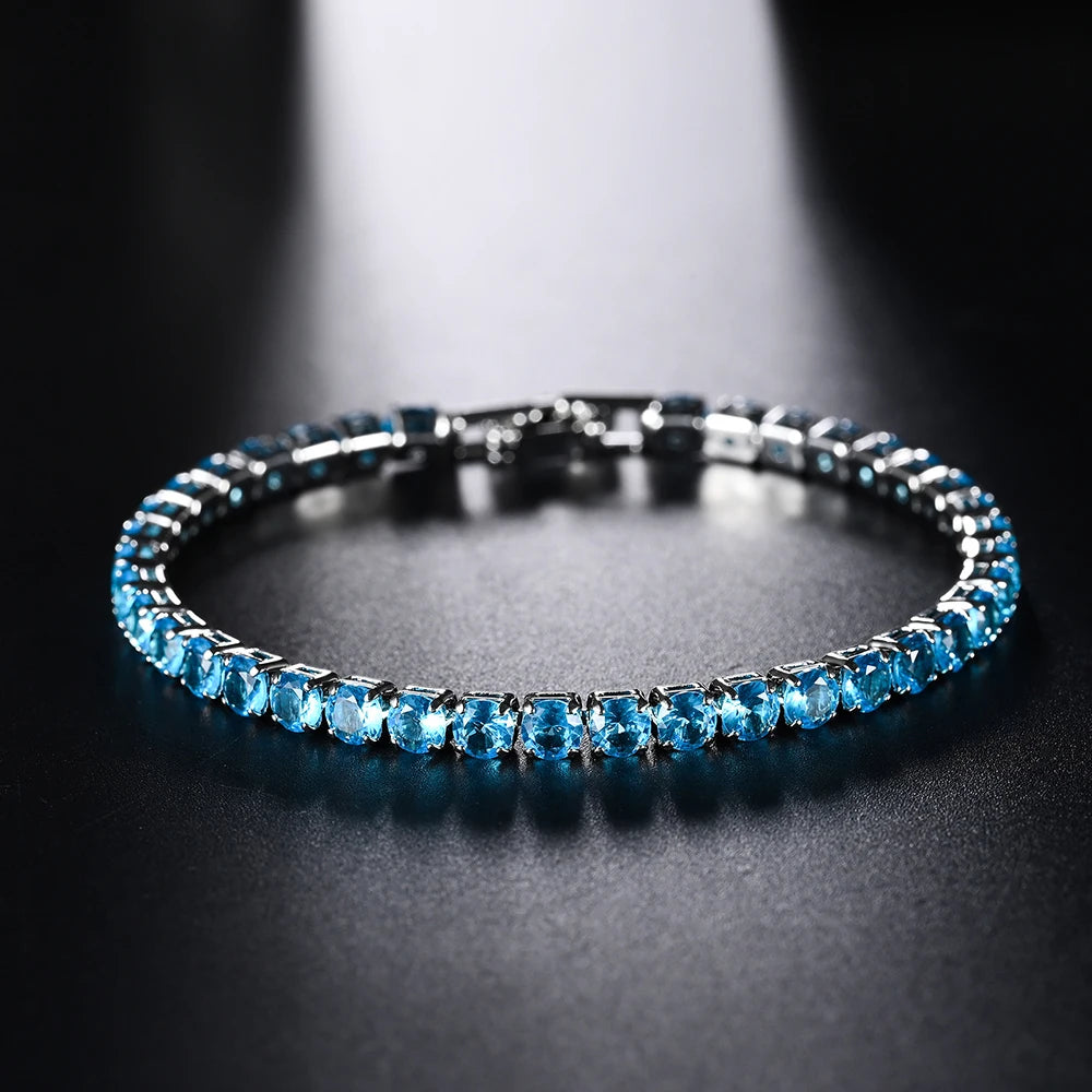 Pulsera "Vibrant Tennis" | Color & Elegance Collection | D-LINK