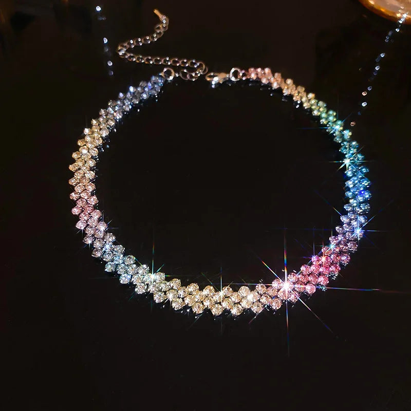 Choker "Crystal Glam" | Estilo Trendy | D-LINK