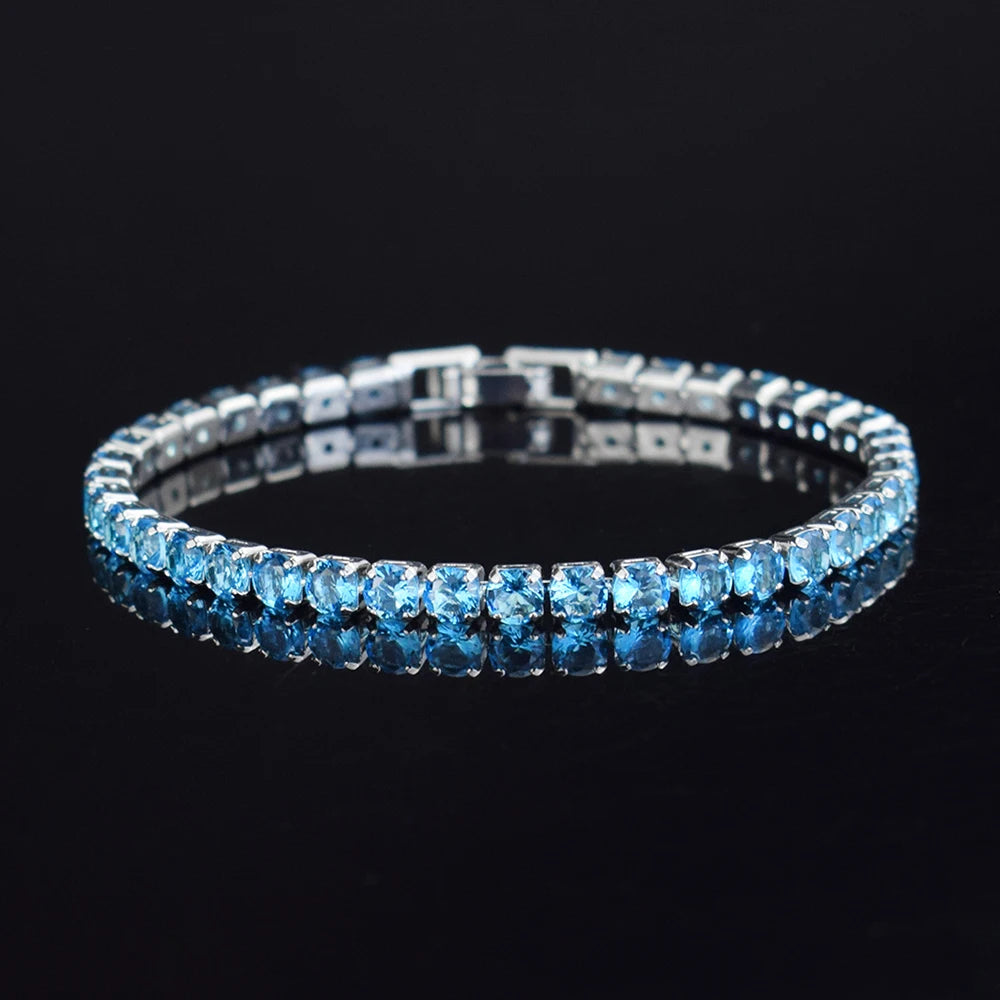 Pulsera "Vibrant Tennis" | Color & Elegance Collection | D-LINK