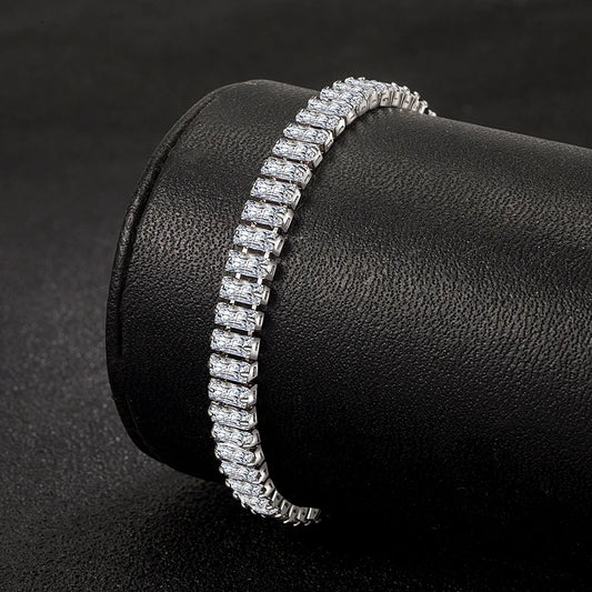 Pulsera "Eternal Tennis" | Brillo Clásico Premium | D-LINK