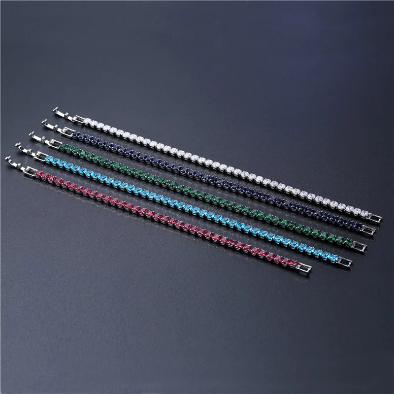 Pulsera "Vibrant Tennis" | Color & Elegance Collection | D-LINK