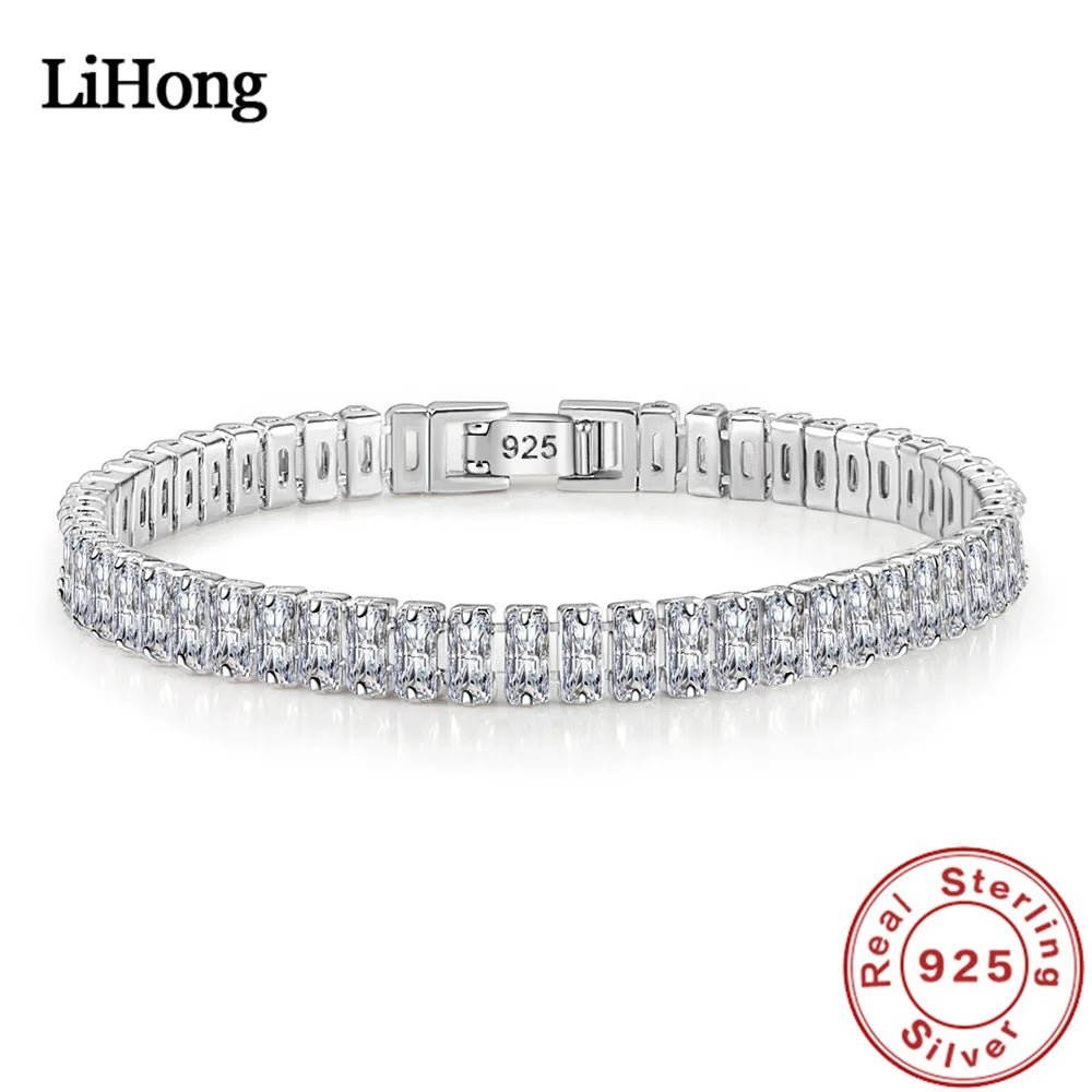 Pulsera "Eternal Tennis" | Brillo Clásico Premium | D-LINK