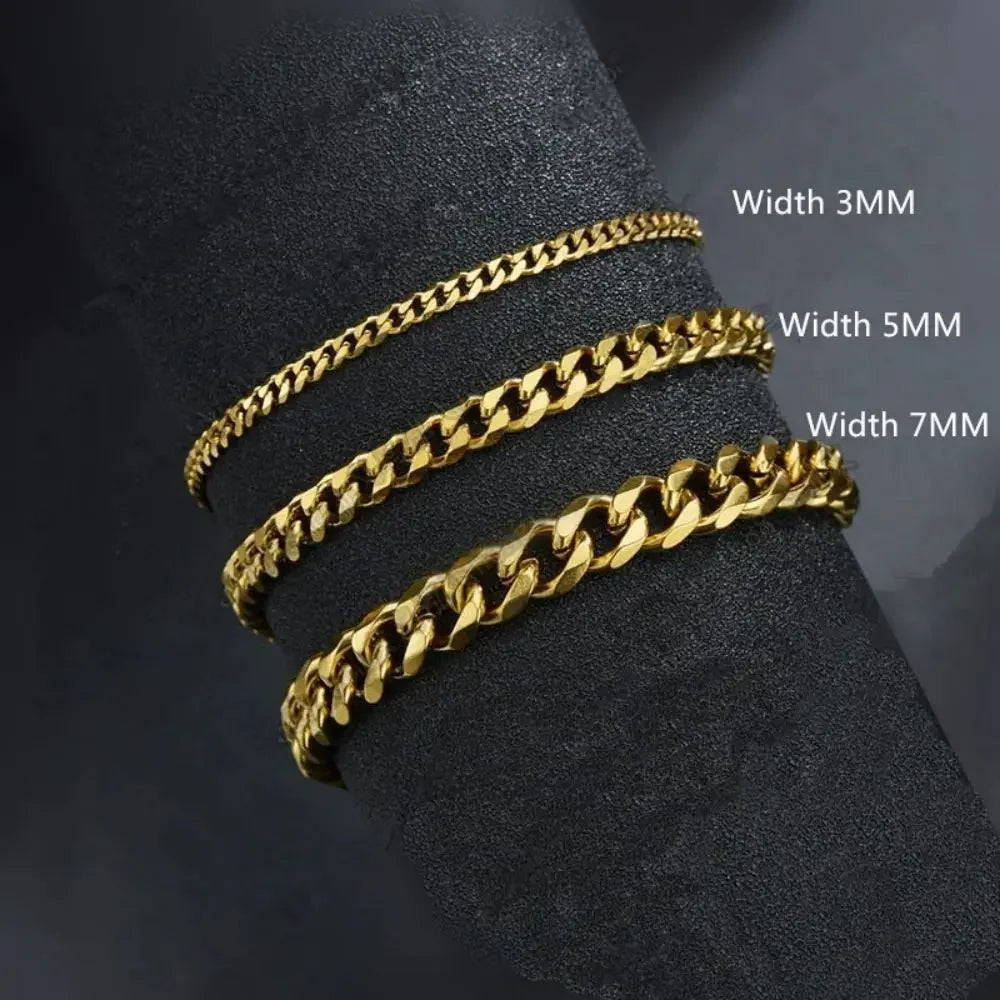 Pulsera Cuban Heritage | Acero Inoxidable Premium