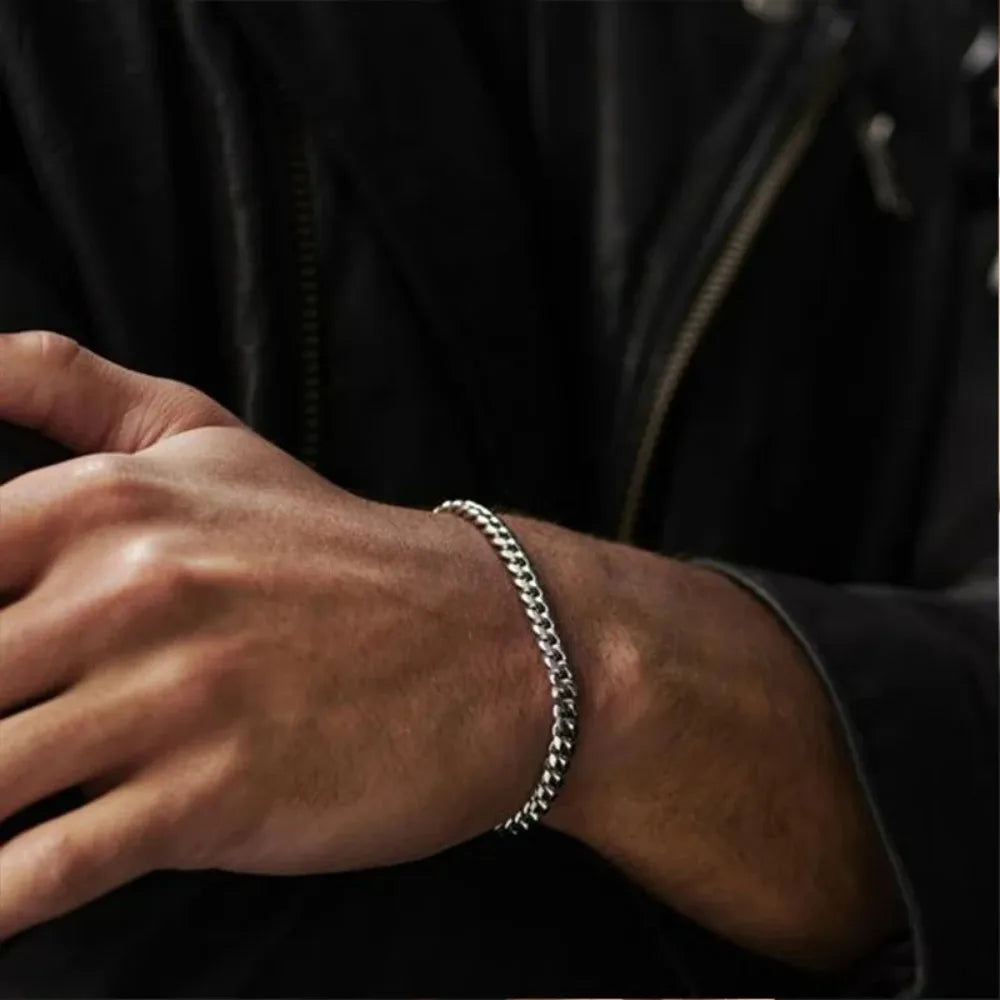 Pulsera Cuban Heritage | Acero Inoxidable Premium