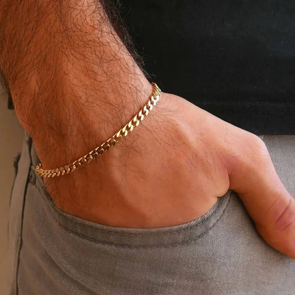 Pulsera Cuban Heritage | Acero Inoxidable Premium