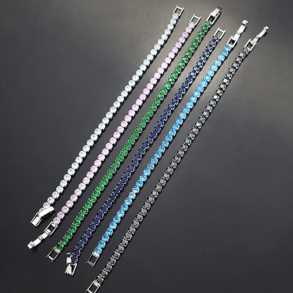 Pulsera "Vibrant Tennis" | Color & Elegance Collection | D-LINK