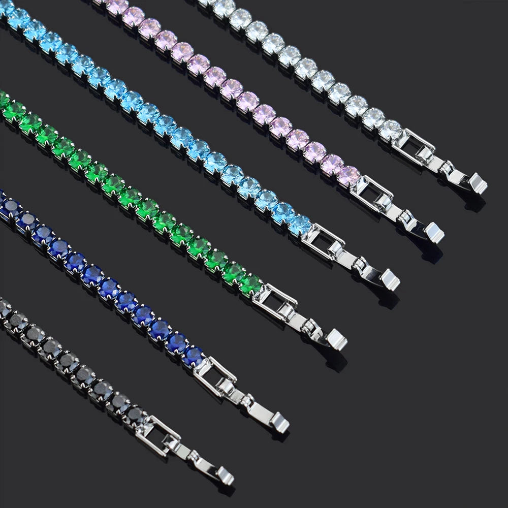 Pulsera "Vibrant Tennis" | Color & Elegance Collection | D-LINK